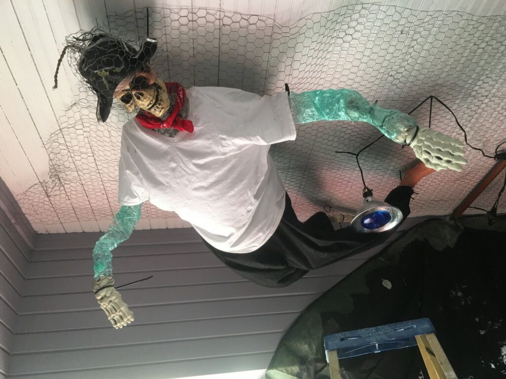 Napa Halloween Yard Display